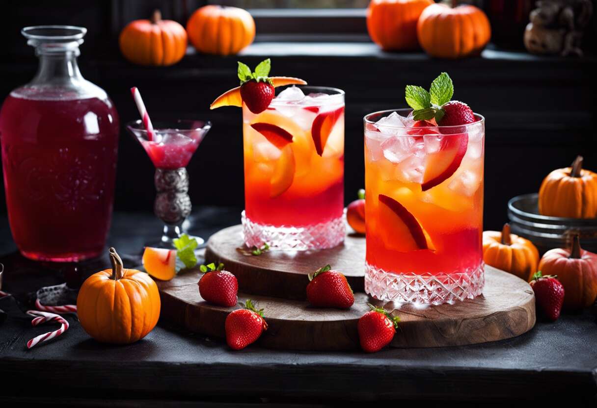Cocktail Halloween : recette Effrayante et Délicieuse