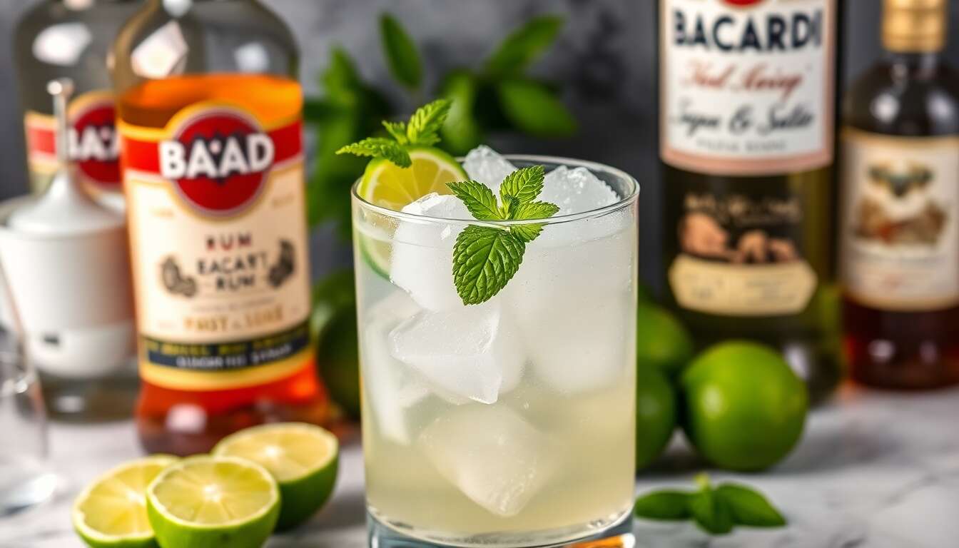 Recette du cocktail Bacardi : un classique à savourer