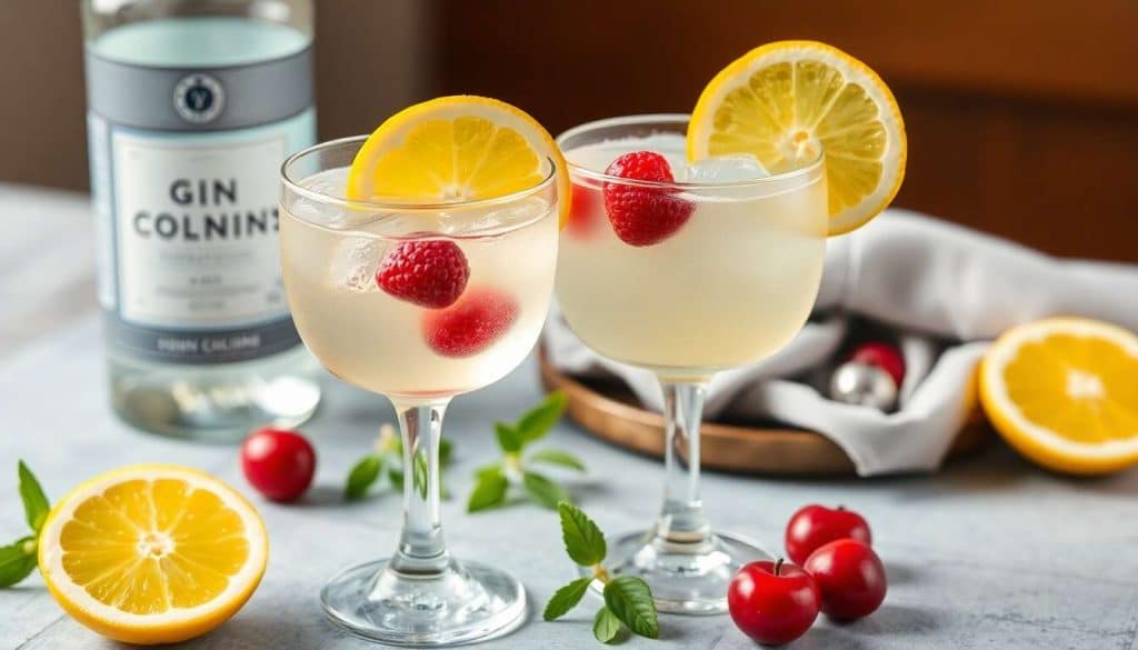 Recette du cocktail John Collins : un classique rafraîchissant