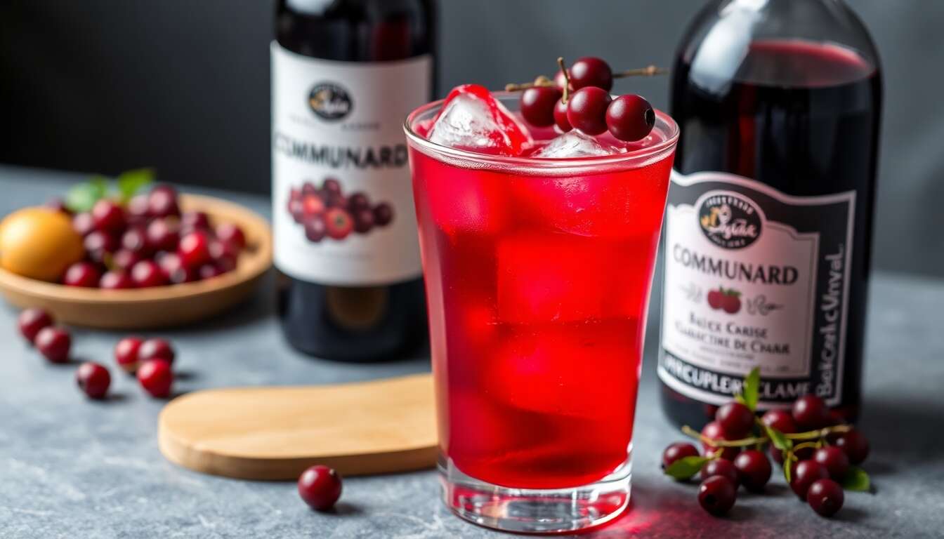 Recette du cocktail Communard : un apéritif français incontournable