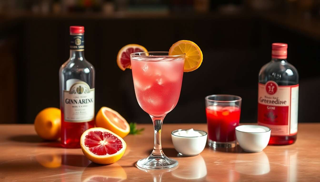 Recette cocktail Pink Lady : préparez-le facilement !
