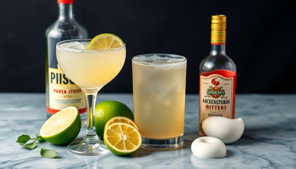 Recette authentique du cocktail Pisco Sour