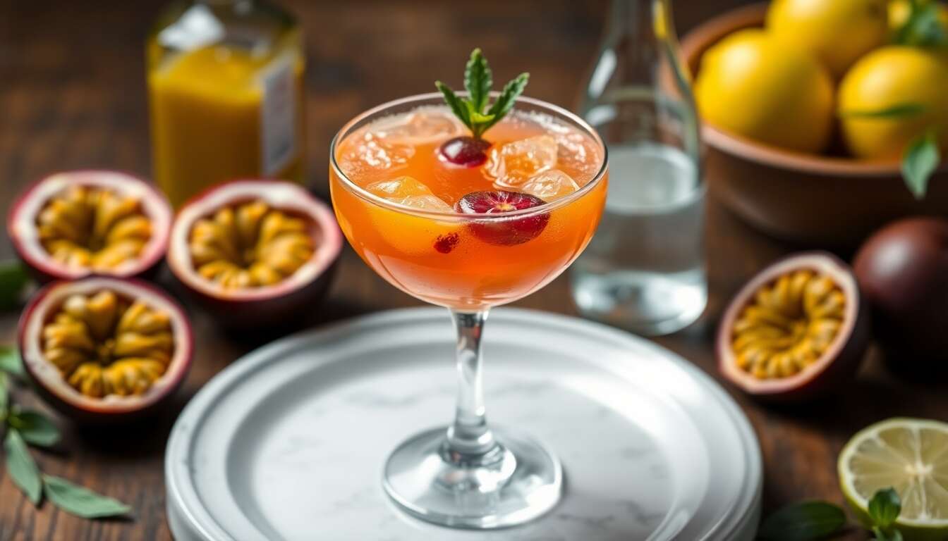 Recette Cocktail Fruit de la Passion : un Délice Exotique