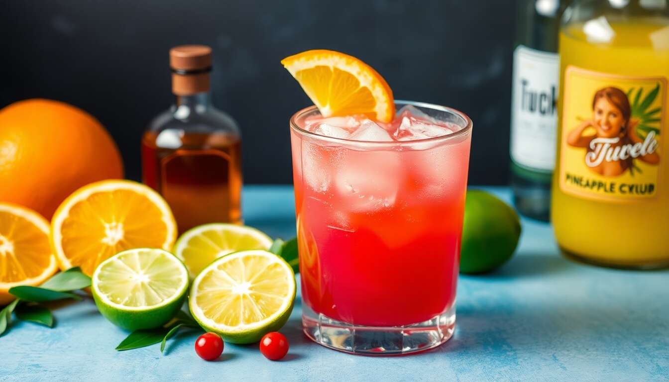 Recette punch planteur : un cocktail exotique à préparer facilement