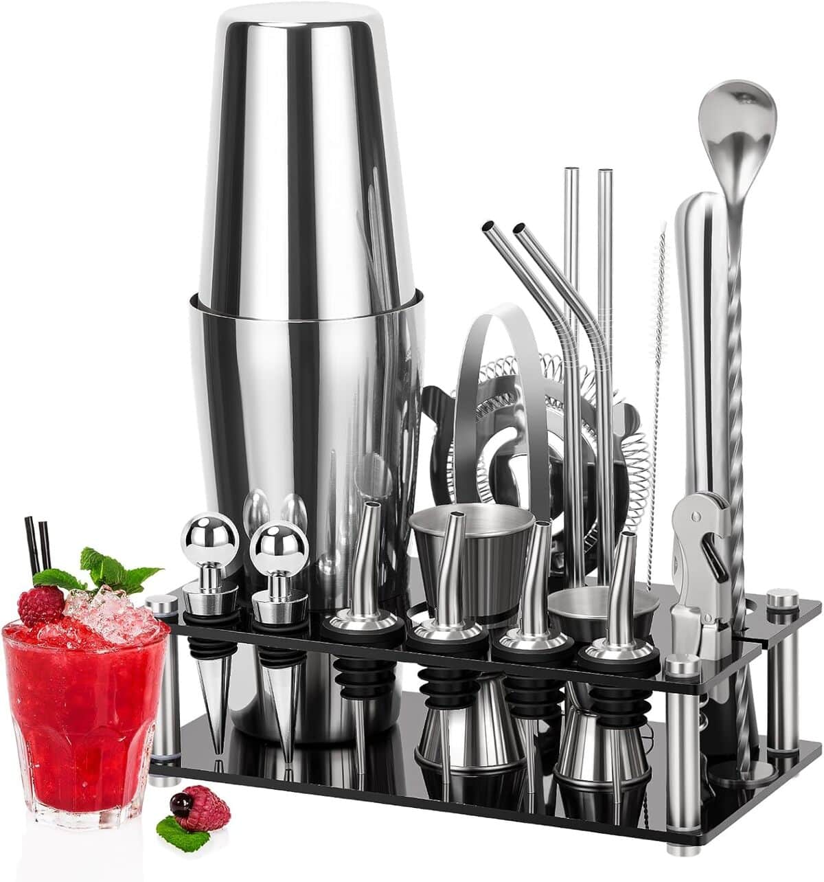 Kit Cocktail Cinnani: test du Shaker Boston 20 Pièces
