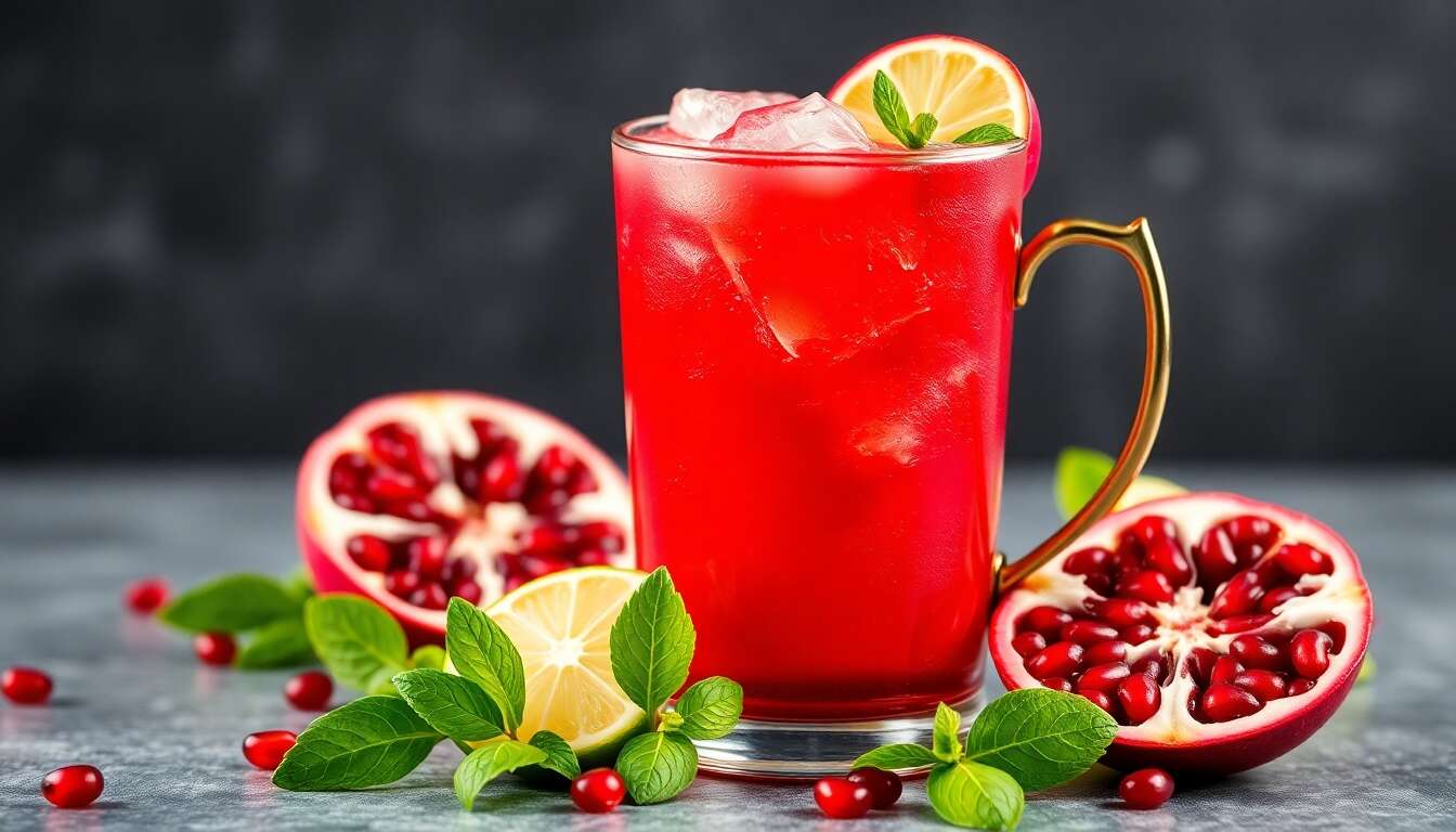 Recette : moscow Mule à la Grenade