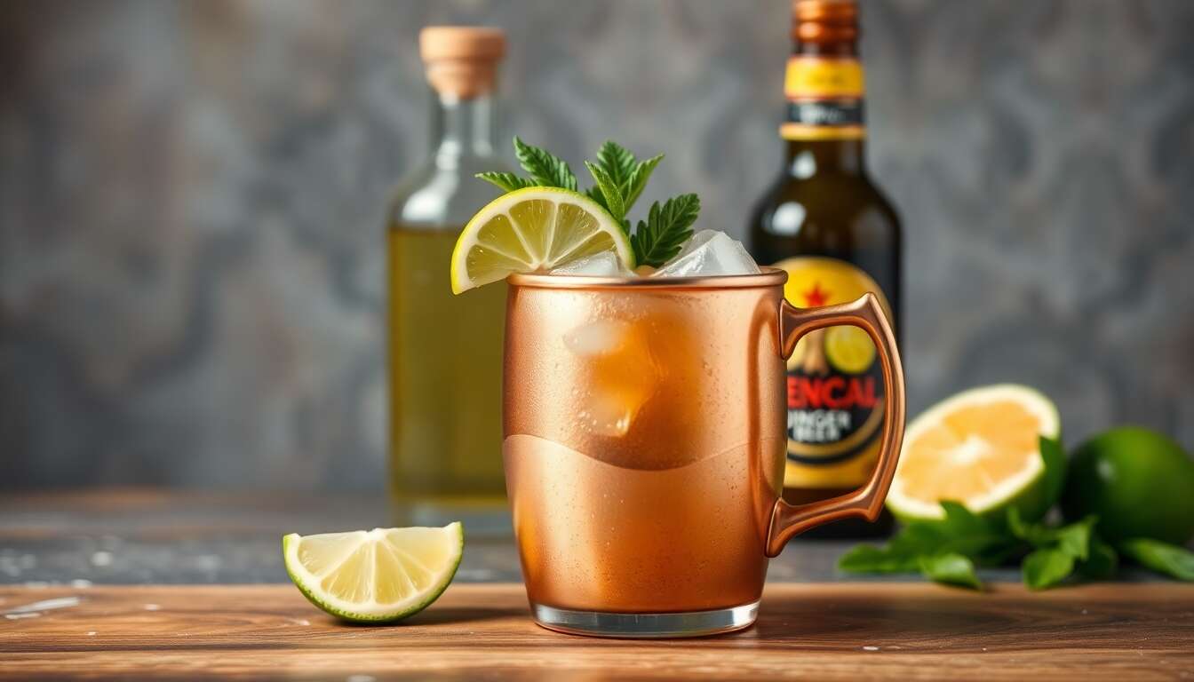 Recette du Mezcal Mule : un cocktail rafraîchissant