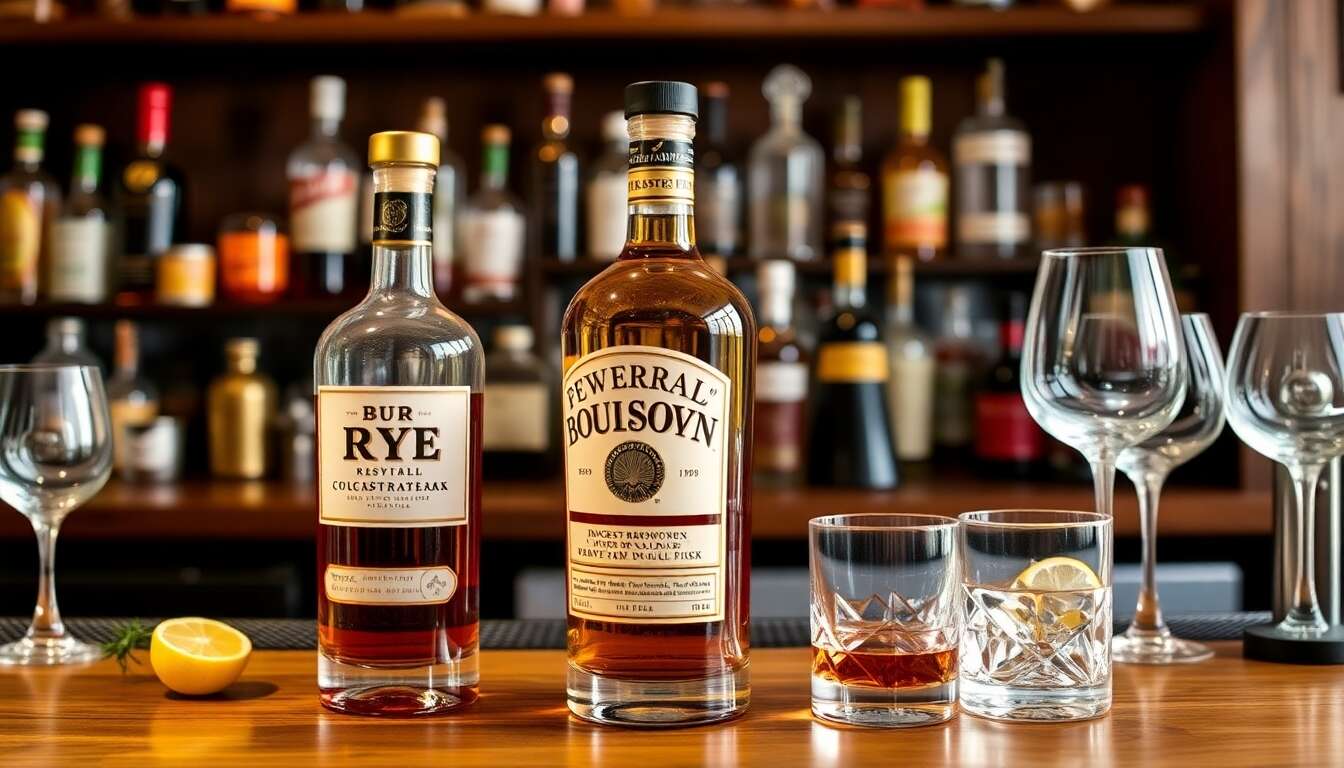 Seigle ou Bourbon : quel est le meilleur choix pour vos cocktails ?