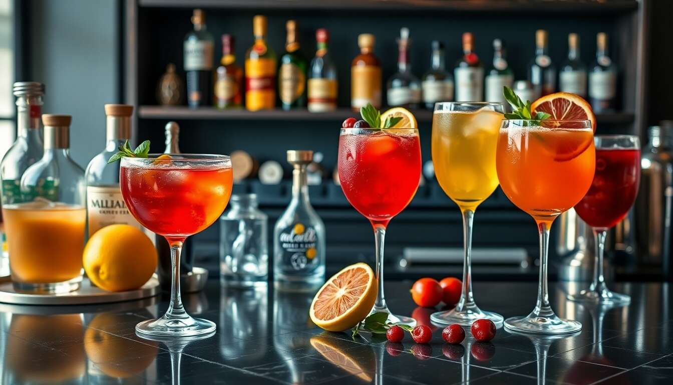 Les essentiels du bar : guide des cocktails incontournables