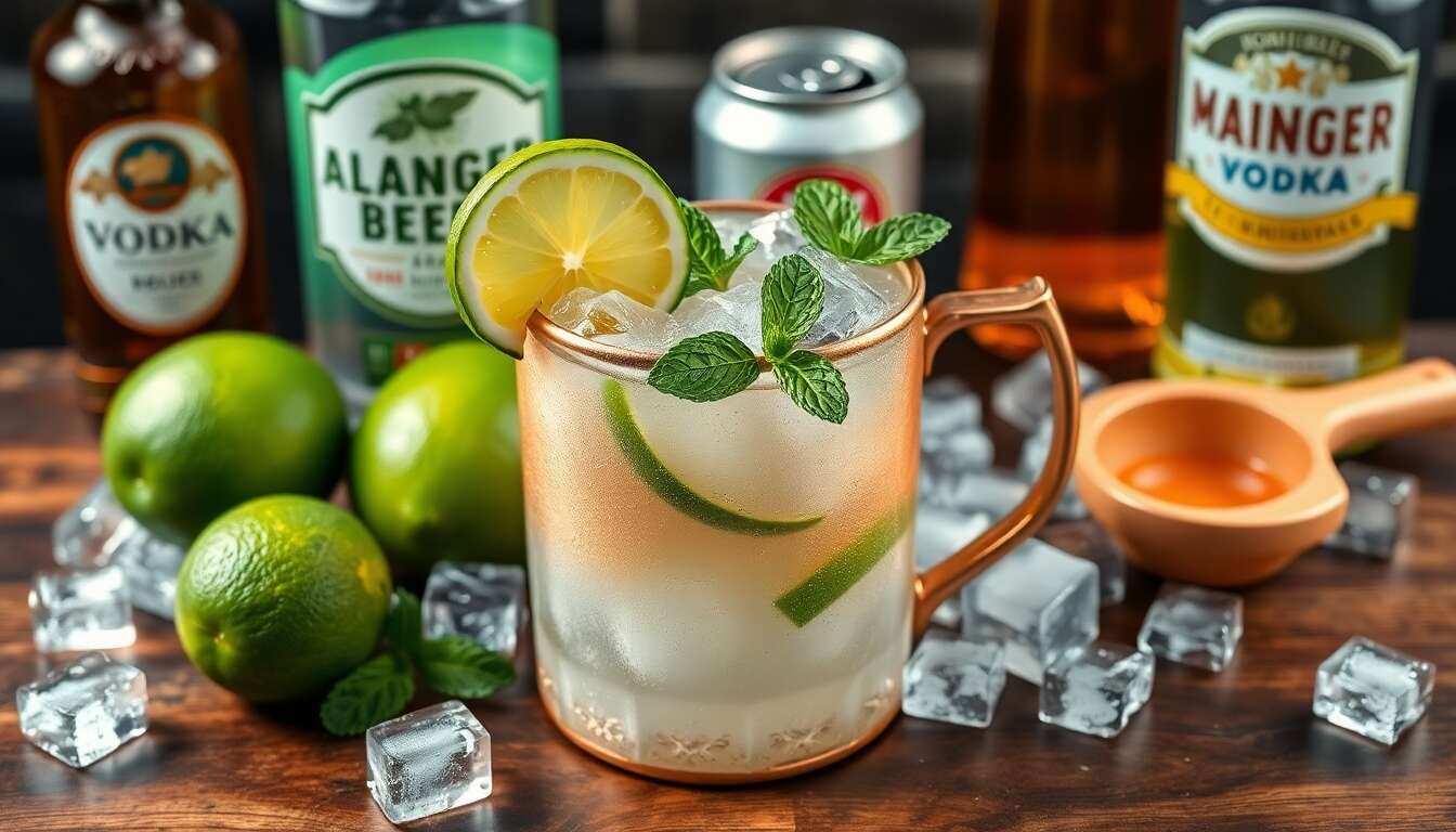 Recette du Moscow Mule : cocktail rafraîchissant et facile
