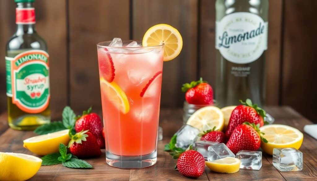 Cocktail limonade fraise : une recette rafraîchissante