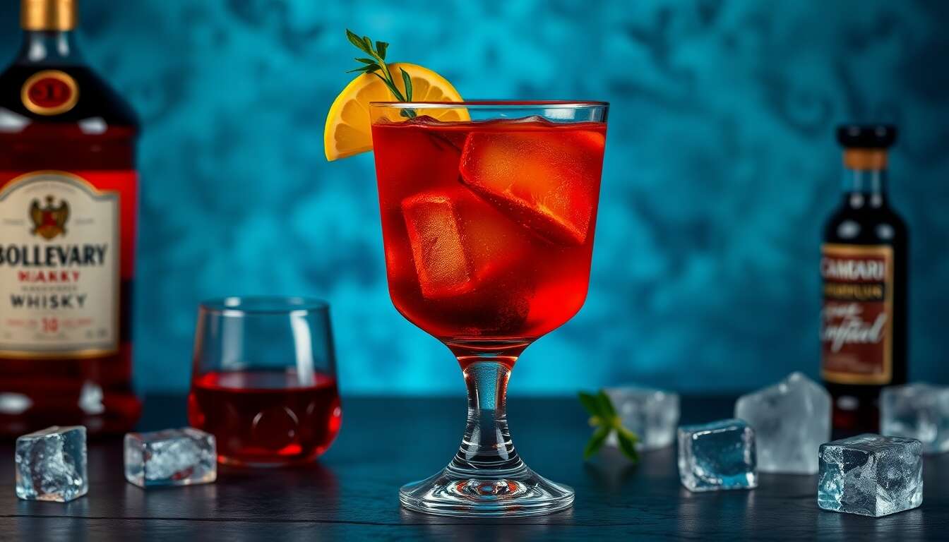 Recette du cocktail Boulevardier : l'élégance à chaque gorgée