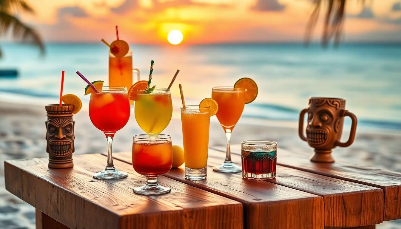 Découvrir la culture Tiki : histoire et influence des cocktails exotiques