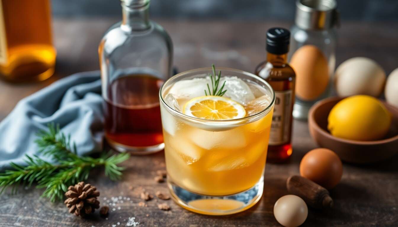 Recette de Noël : gyro Flip Cocktail