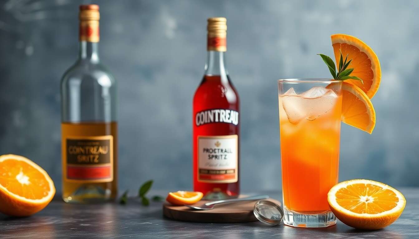 Recette du Cointreau Spritz : un cocktail rafraîchissant
