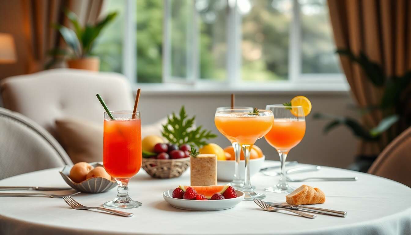 Cocktails pour un brunch réinventé