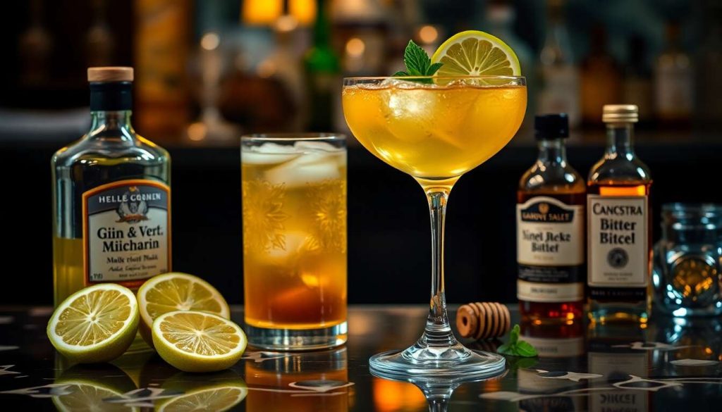 Recette du Cocktail Mai Tai au Gin et Miel