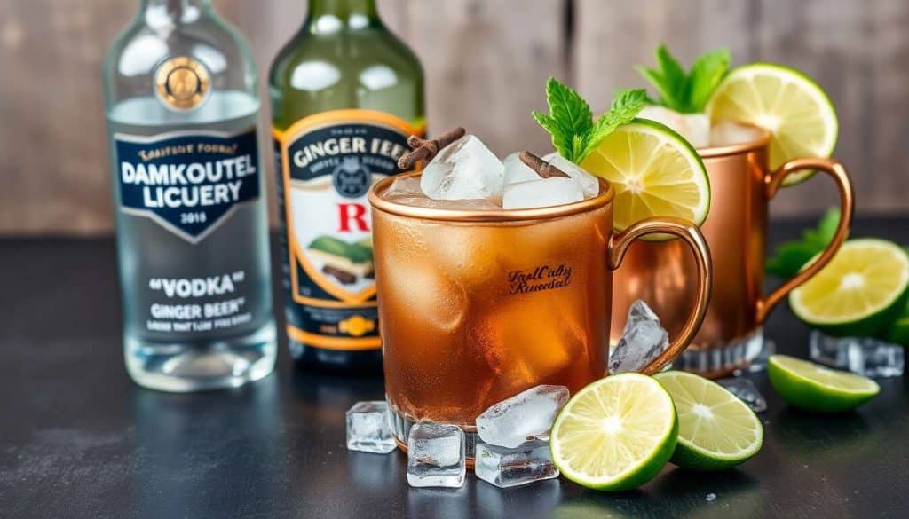 Moscow Mule et Dark 'n' Stormy au Citron Vert : recettes de Cocktails Incontournables