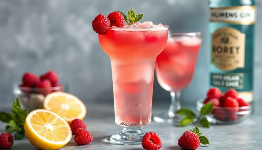 Cocktail Roses Are Red : recette au Gin et Framboise