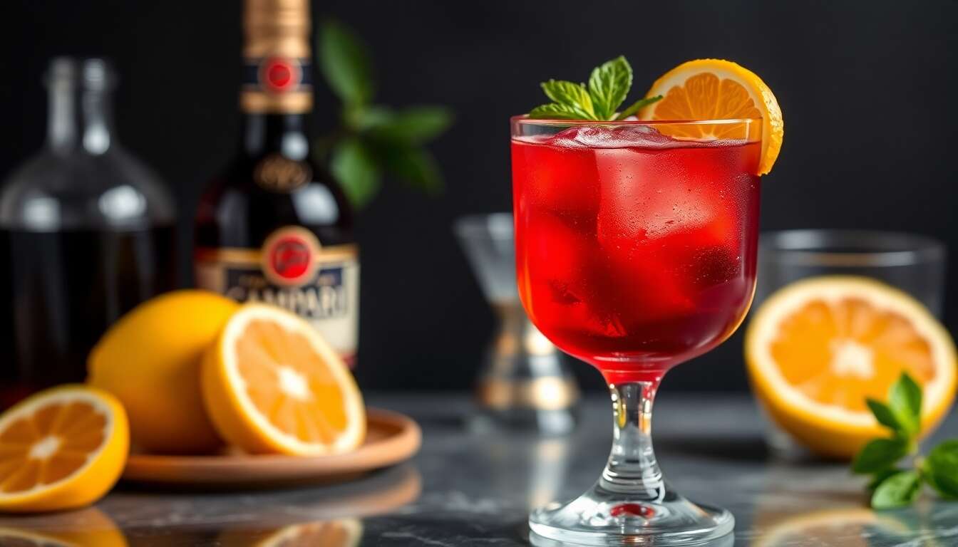 Recette de l'Américano : cocktail Classique et Facile à Réaliser