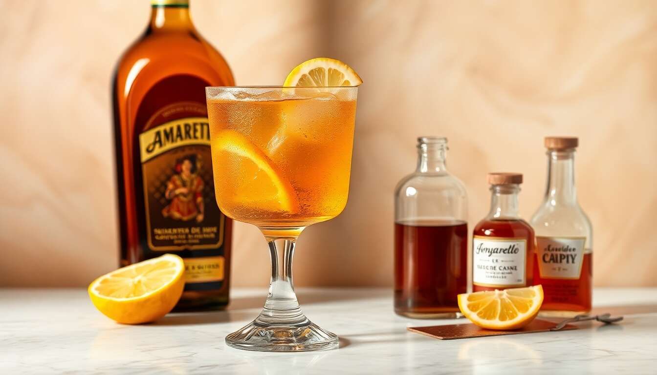 Recette Classique : cocktail Amaretto