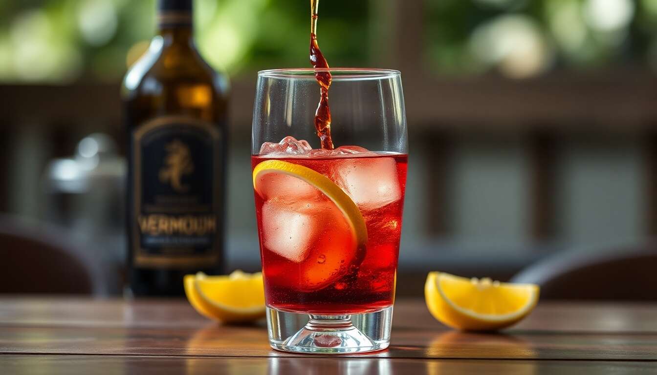 Recette Vermouth Tonic : cocktail rafraîchissant