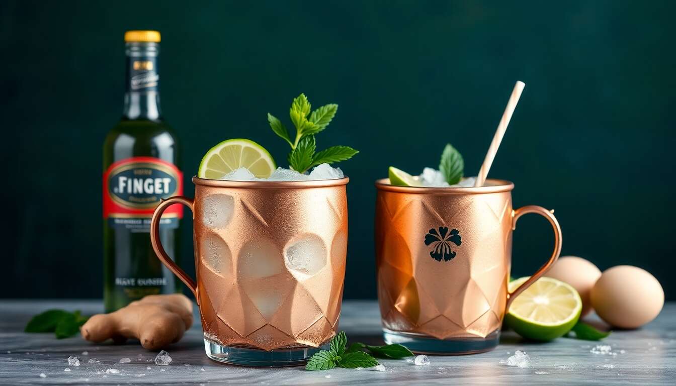 Recette du Virgin Moscow Mule : un cocktail sans alcool rafraîchissant