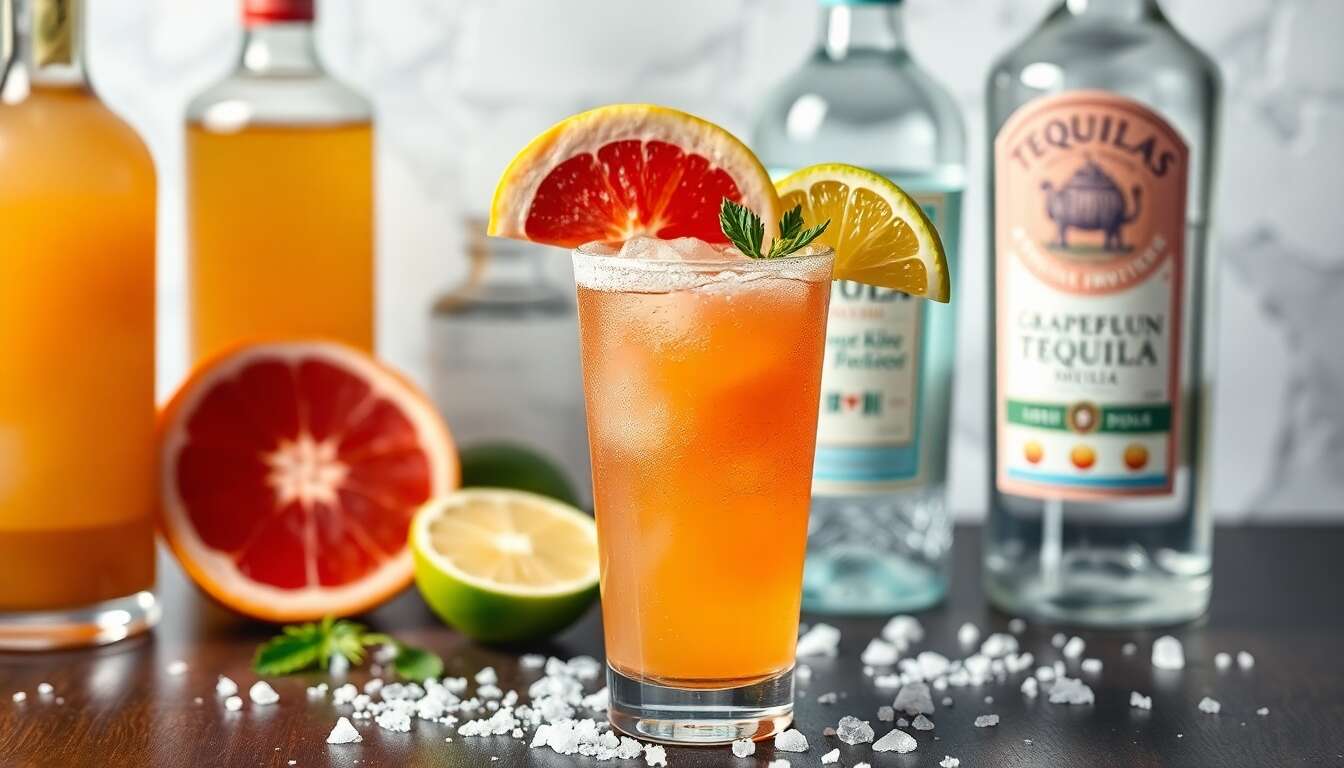 Recette cocktail Paloma : un rafraîchissement estival