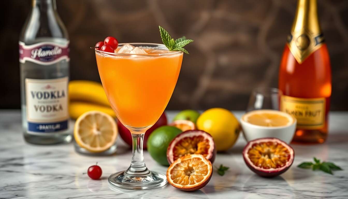 Recette du cocktail Pornstar : un délice exotique à découvrir