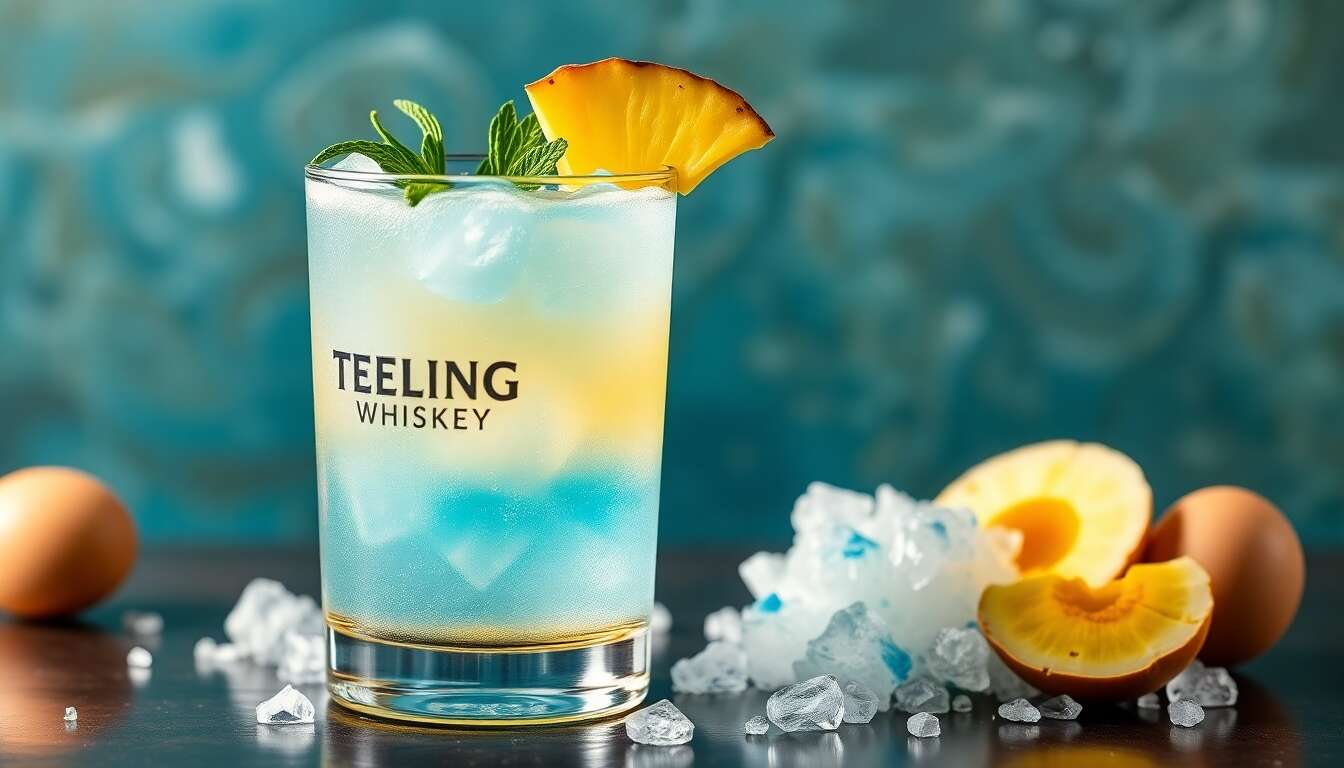 Recette du cocktail Irish Mermaid au Teeling Whiskey
