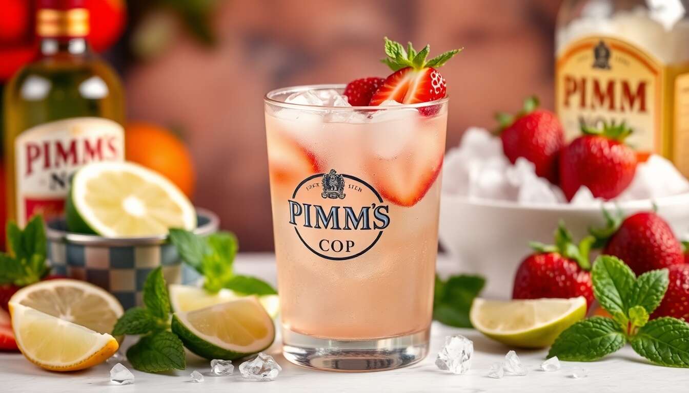 Recette Pimm's Cup : cocktail rafraîchissant et facile à préparer