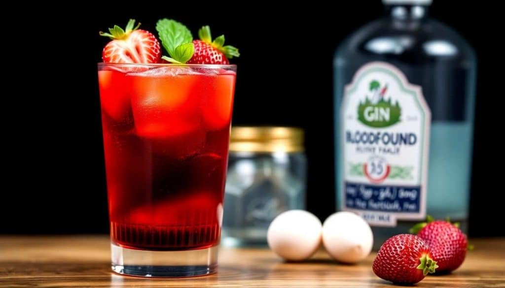 Recette du cocktail Bloodhound : un délice fruité et rafraîchissant
