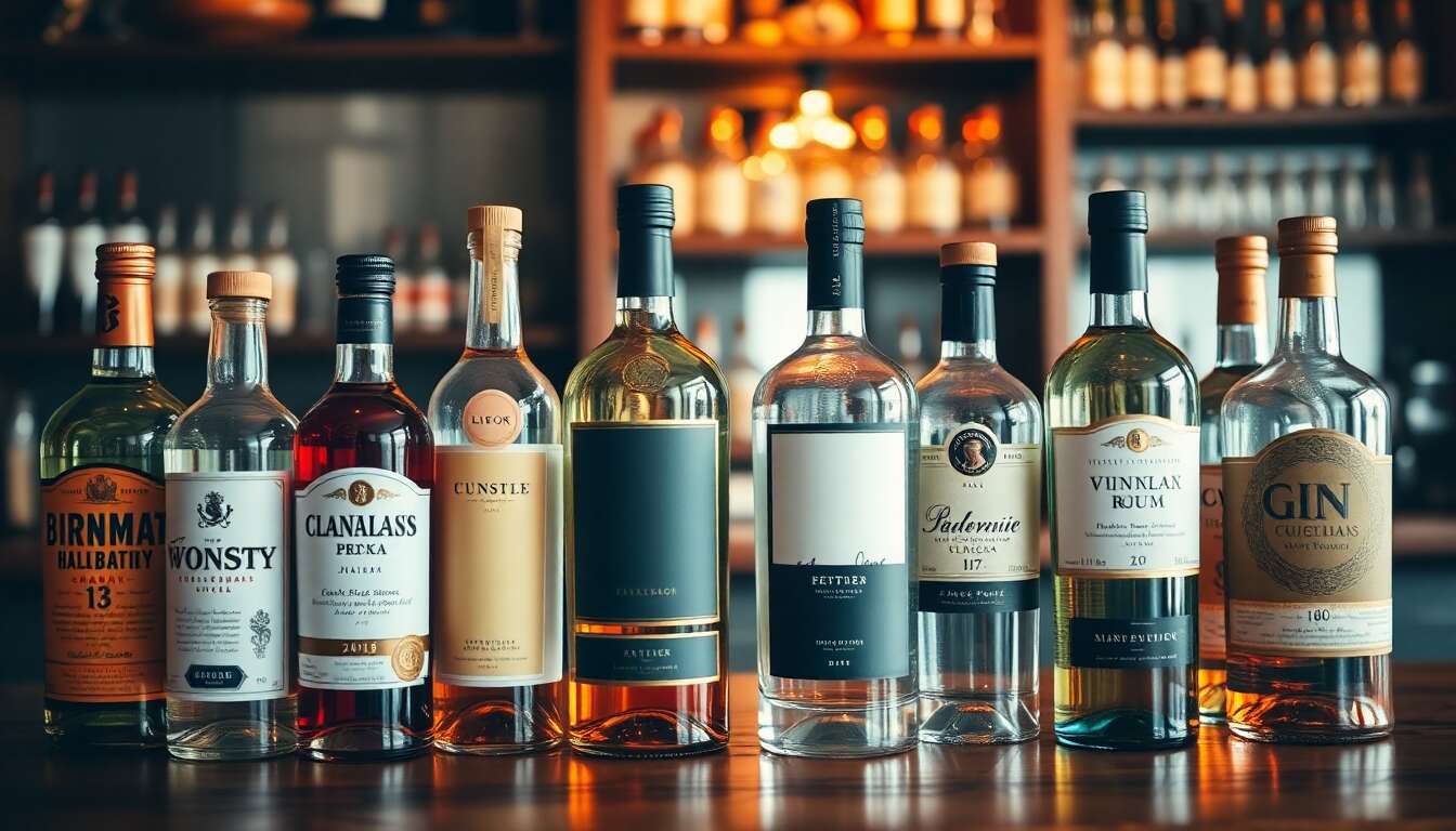 Comparatif des prix des bouteilles d'alcool