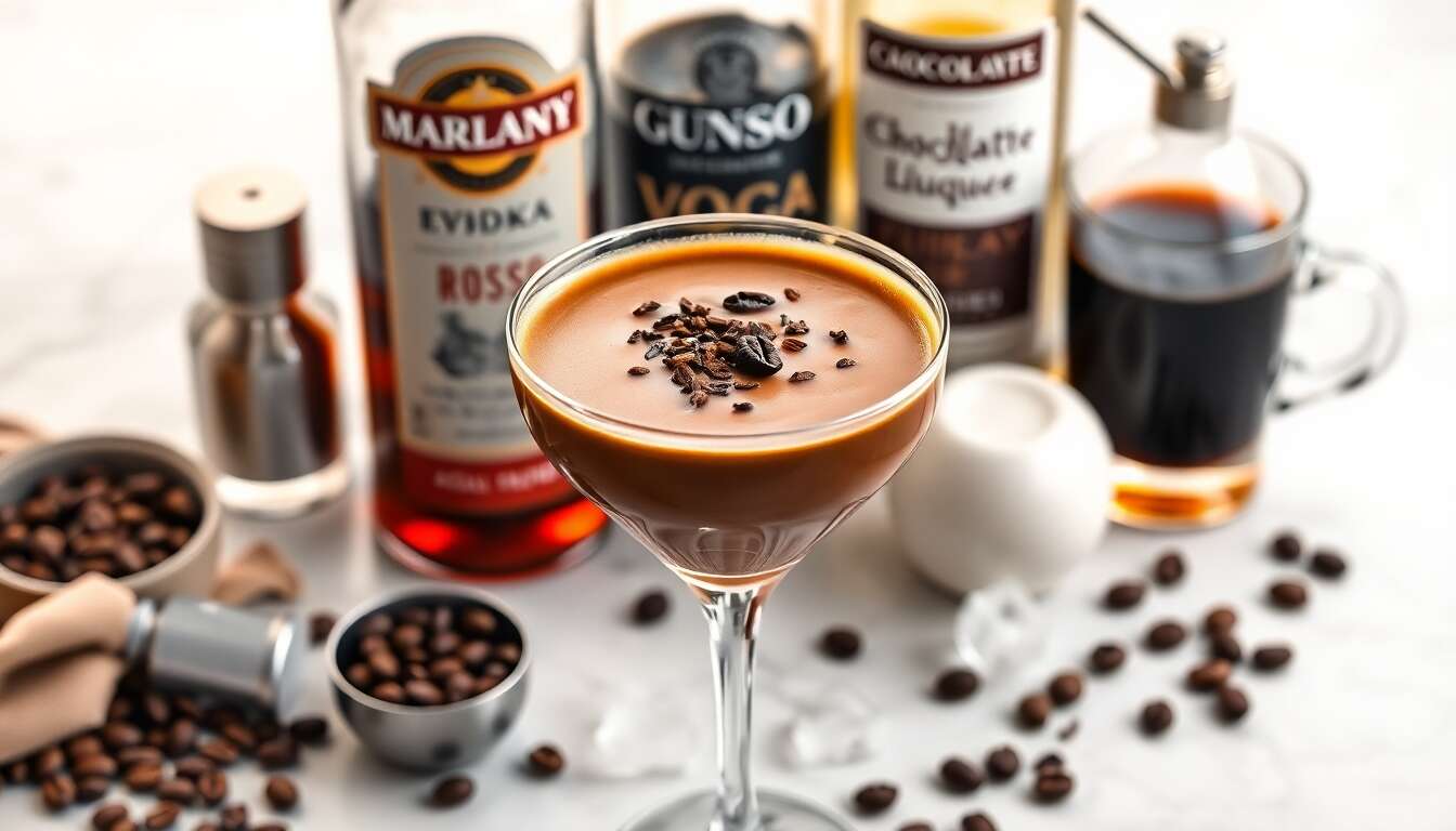 Recette du Martini Chocolat Espresso : un Cocktail Gourmand
