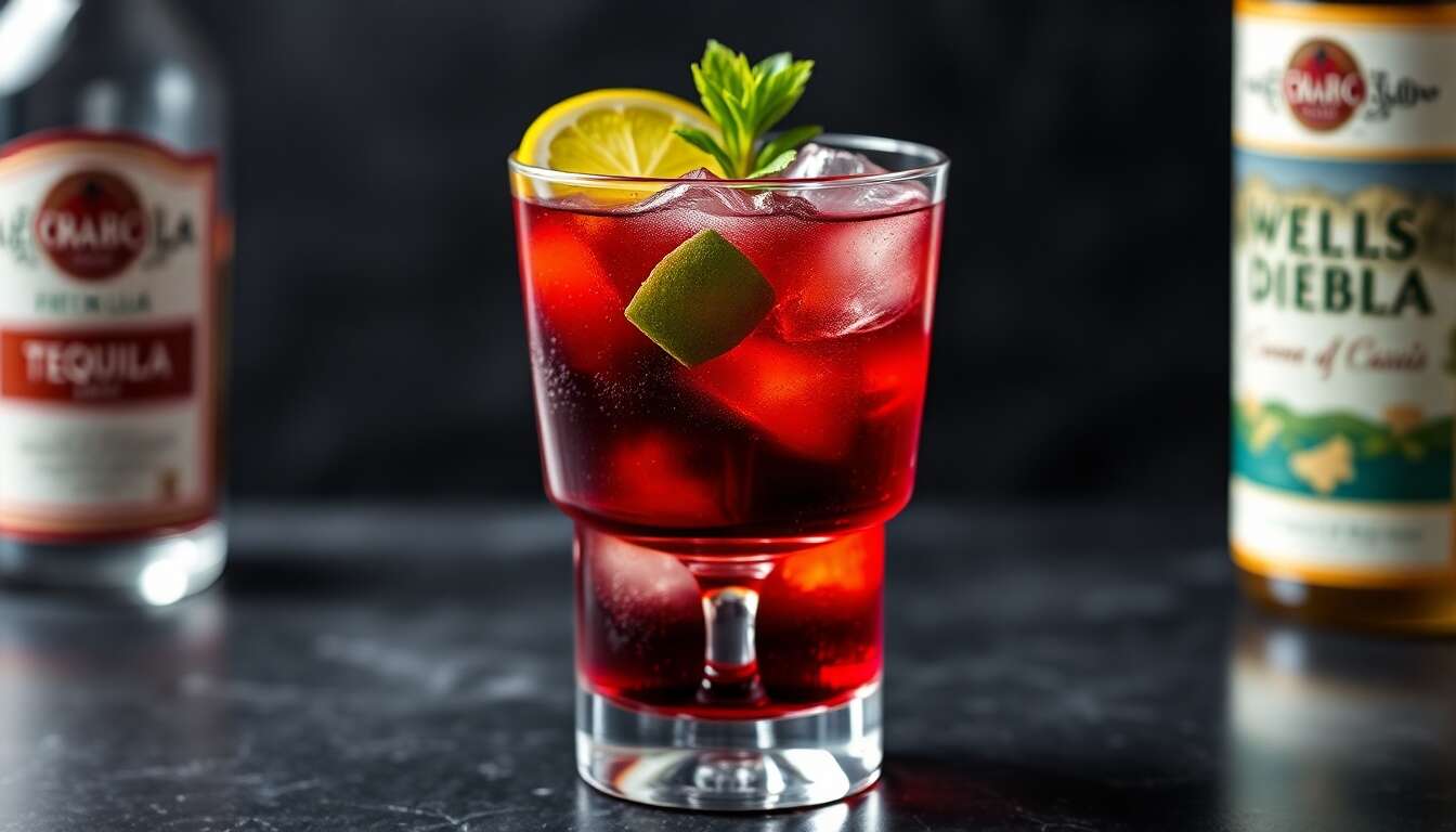 Cocktail El Diablo : recette et Préparation