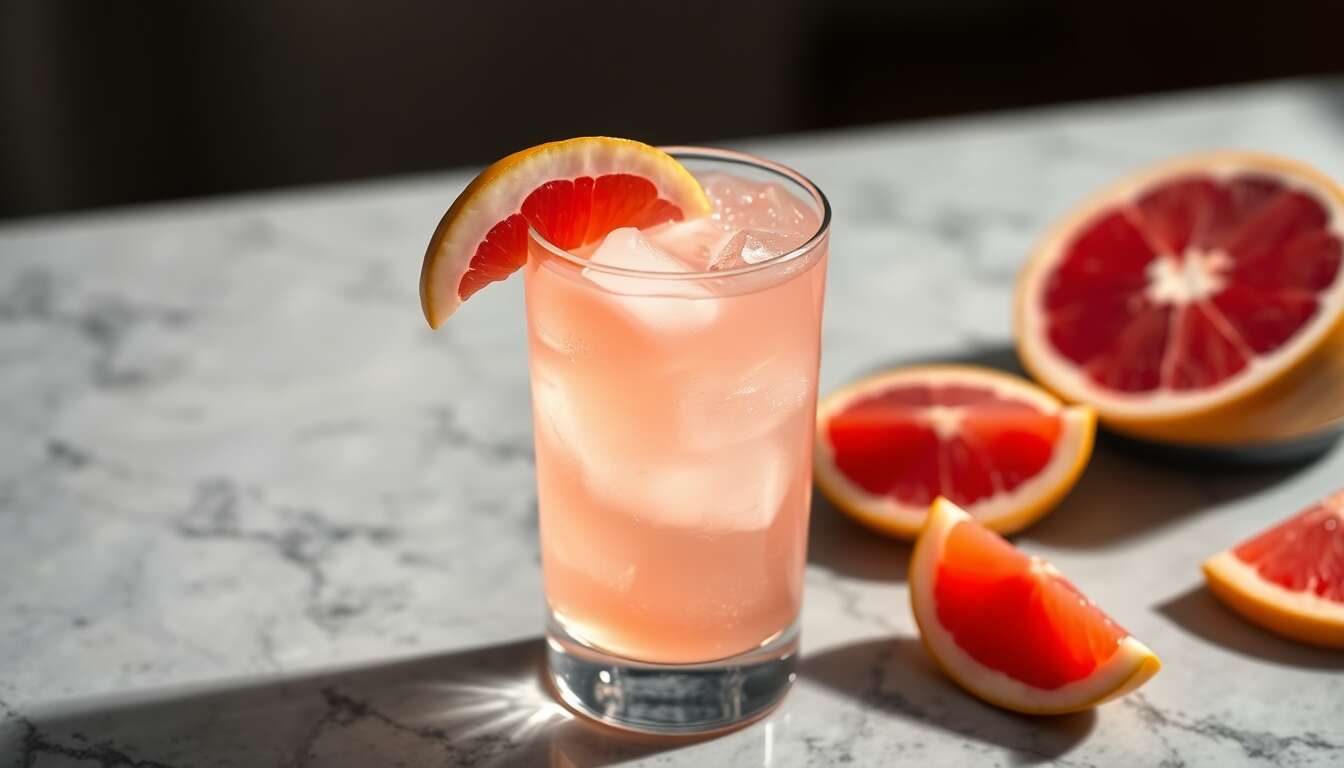 Recette du cocktail Greyhound : un classique à déguster