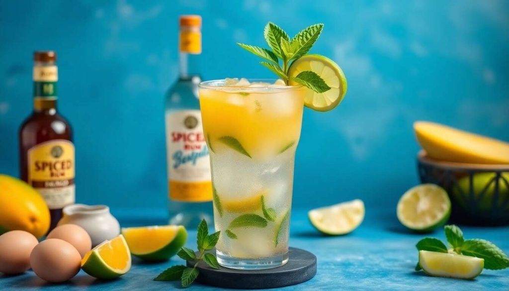 Mojito Exotique : rhum Épicé et Mangue