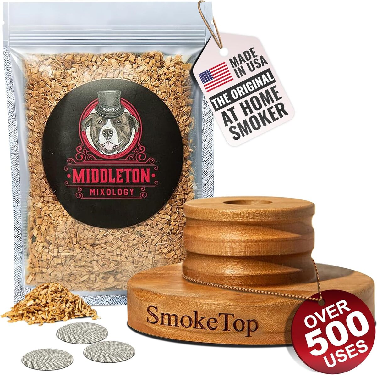 Test du SmokeTop par Middleton Mixology : le kit fumeur de cocktail cerise