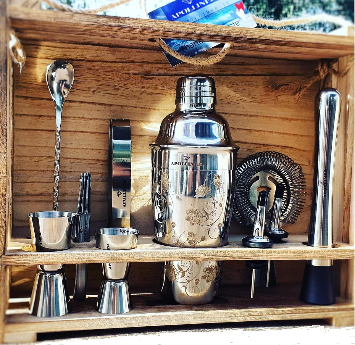 Test du kit cocktail apolliner 16 pièces : l'indispensable pour vos créations