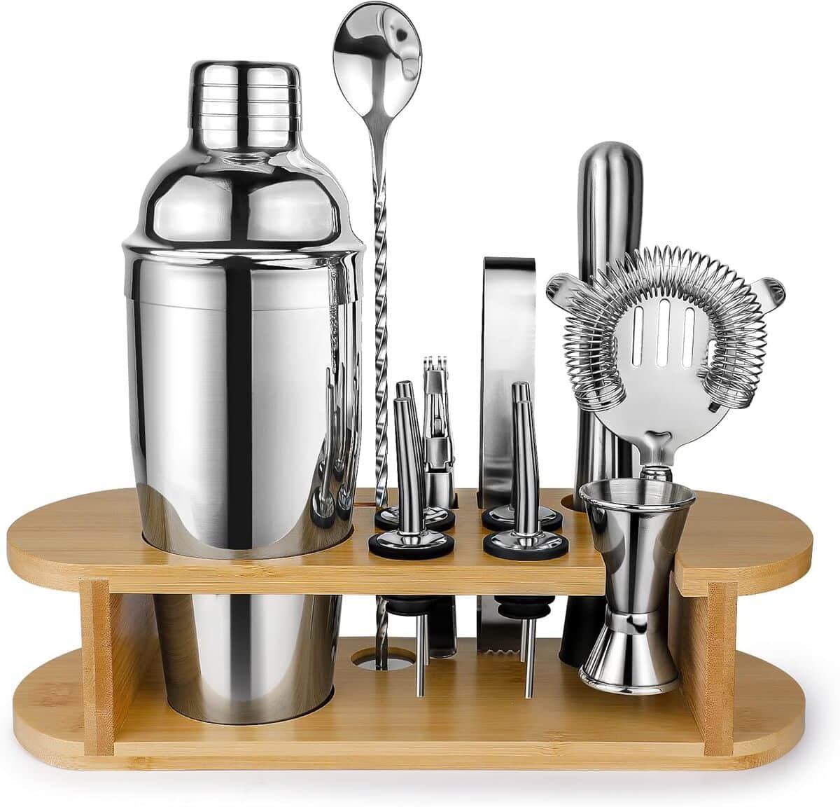 Test : ensemble shaker à cocktail 12 pièces de qualité supérieure