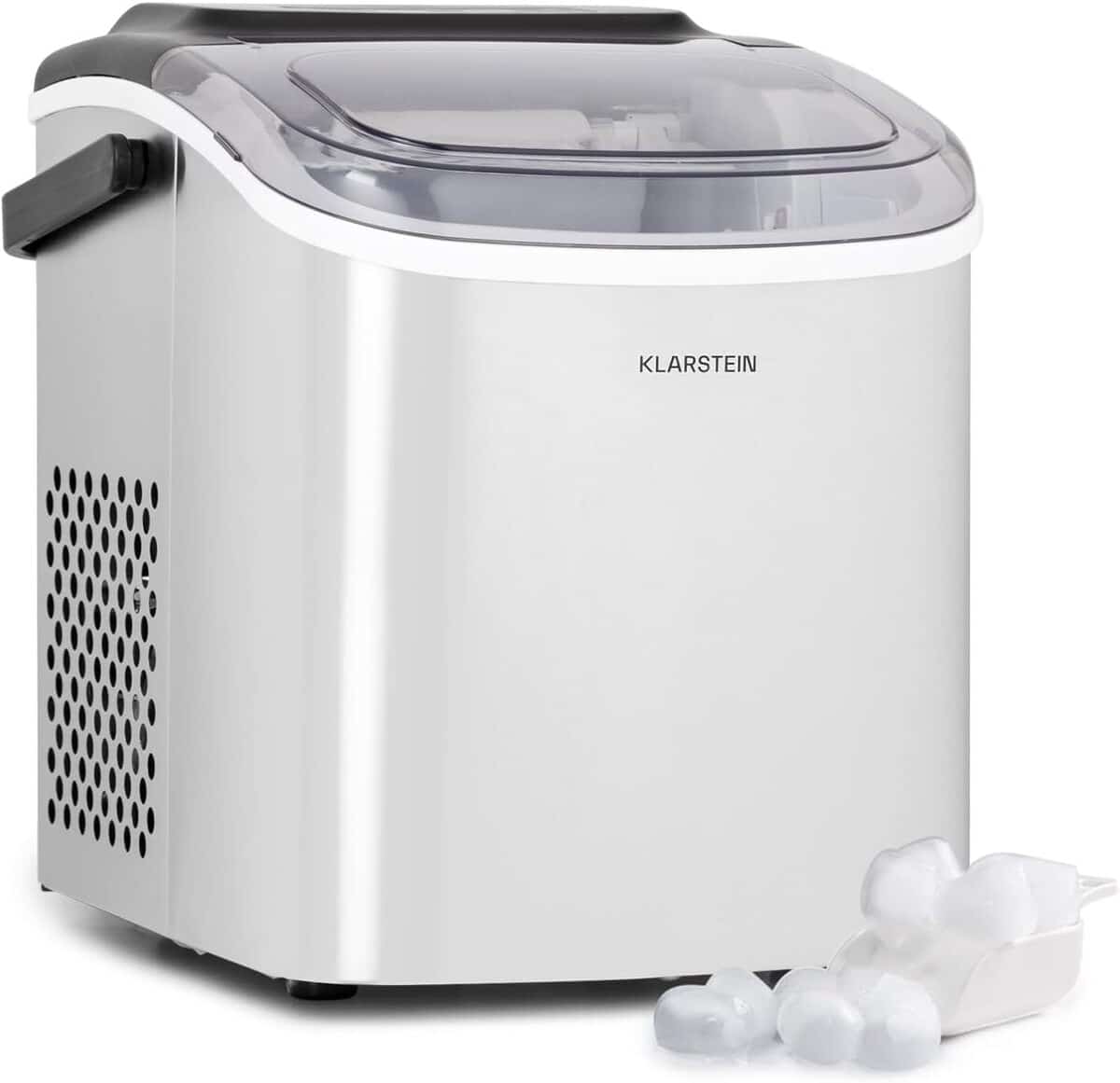 Test : klarstein machine à glaçons 12kg/24h, 2 tailles de glaçons