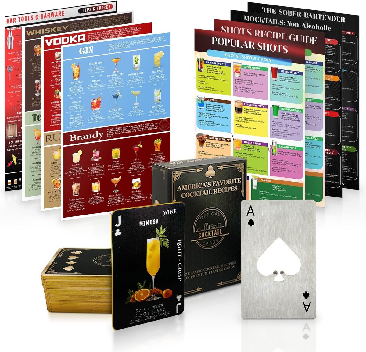 Test : official cocktail cards, kit de bar complet pour cocktails réussis