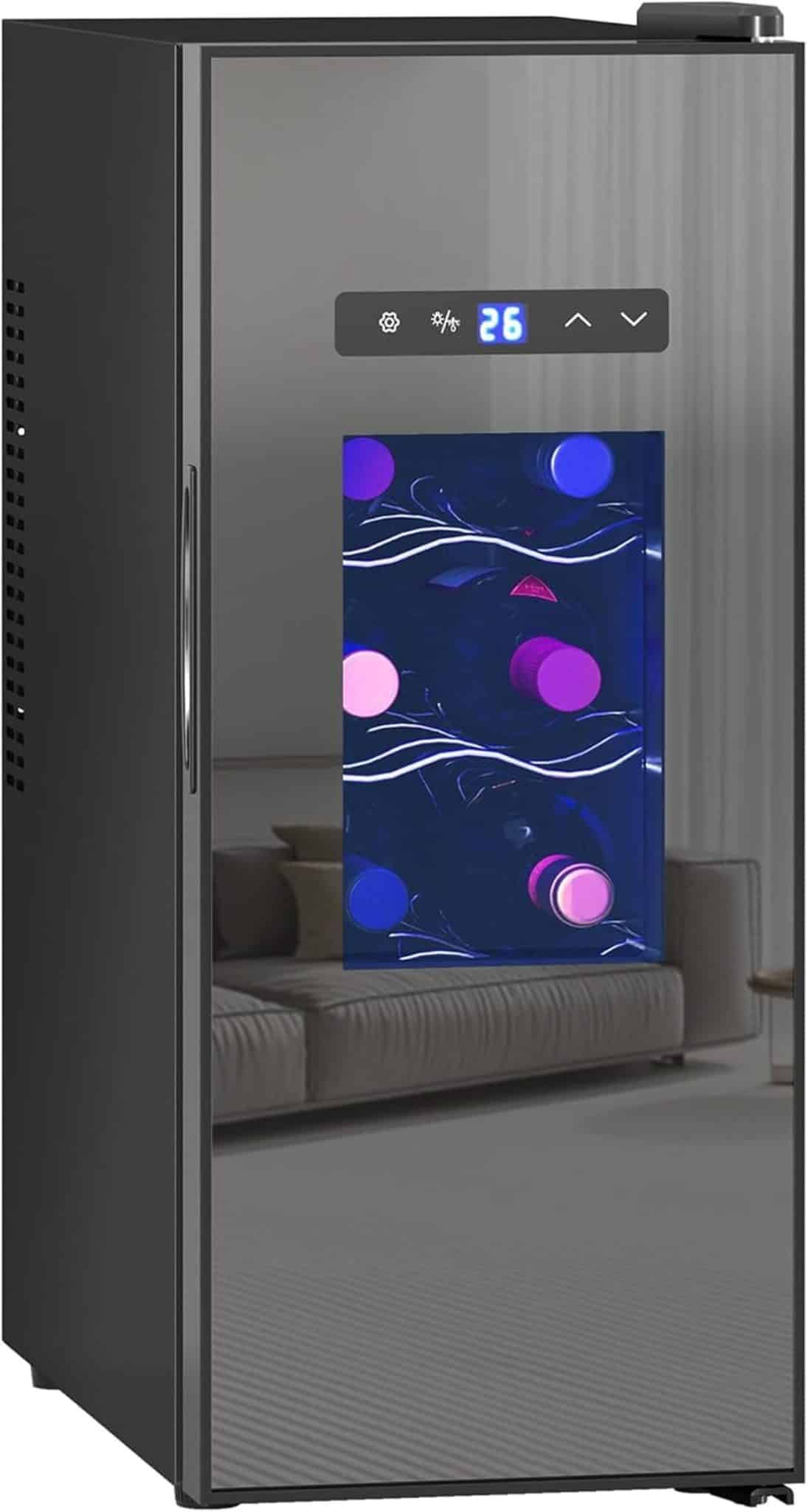 Test : cave à vin HOMCOM 30L - élégance et silence