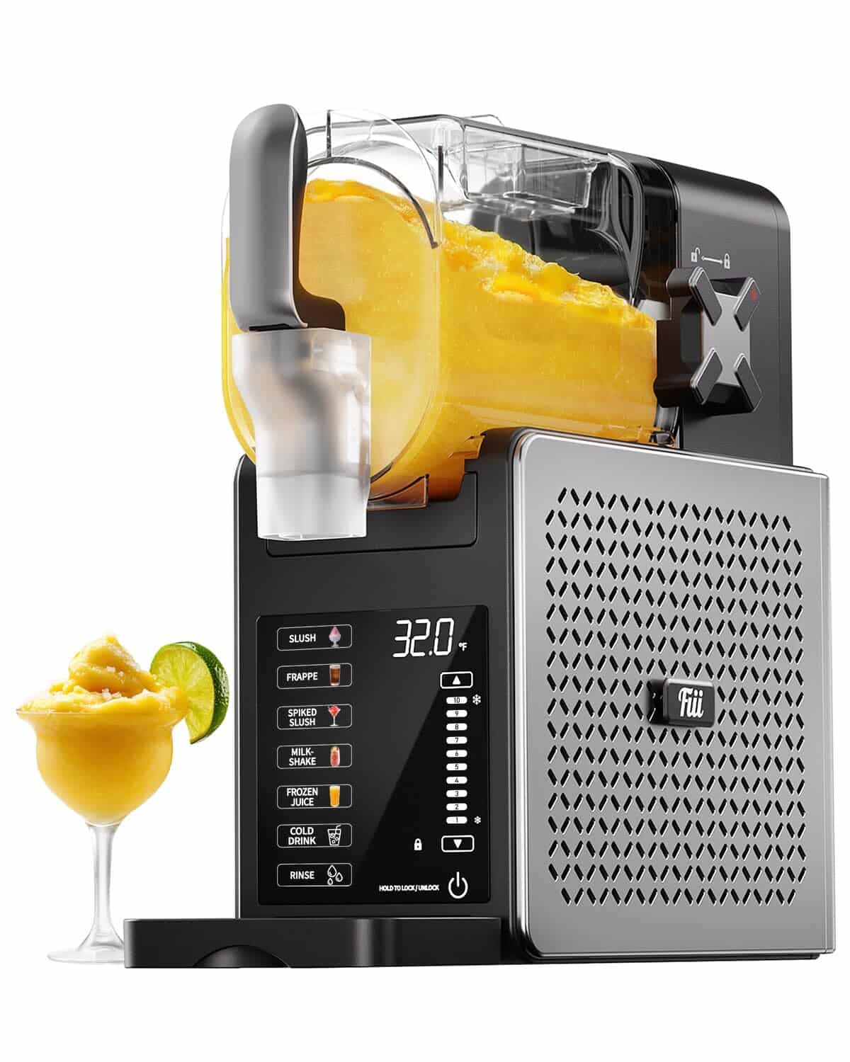 Test : fiii machine à granités 90 oz avec 6 programmes et affichage LED