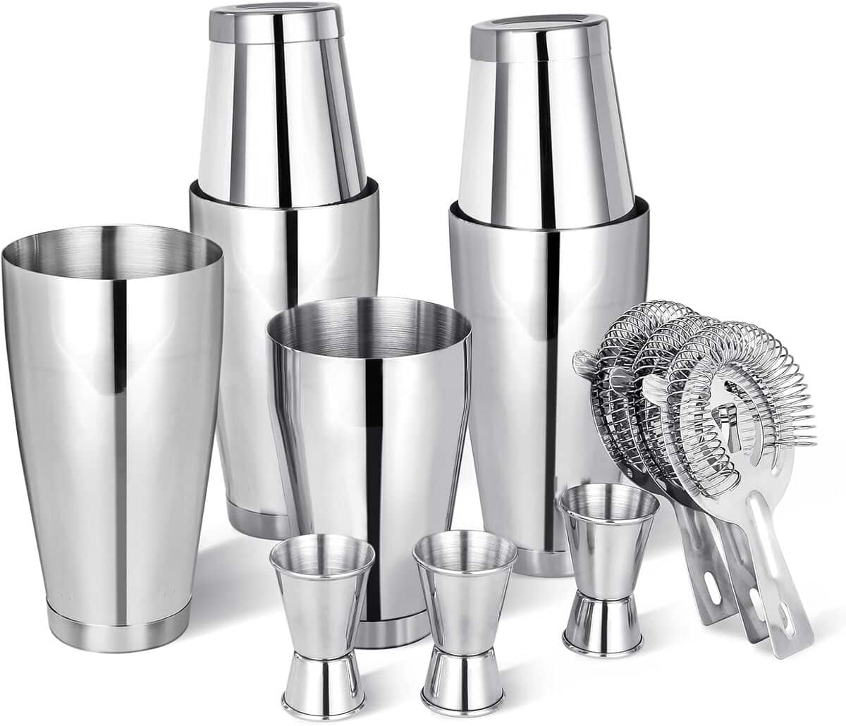 Test : kit Boston Shaker 12 pièces pour cocktail