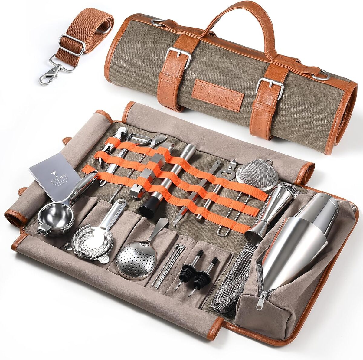 Test : kit de barman de voyage Etens 22 pièces