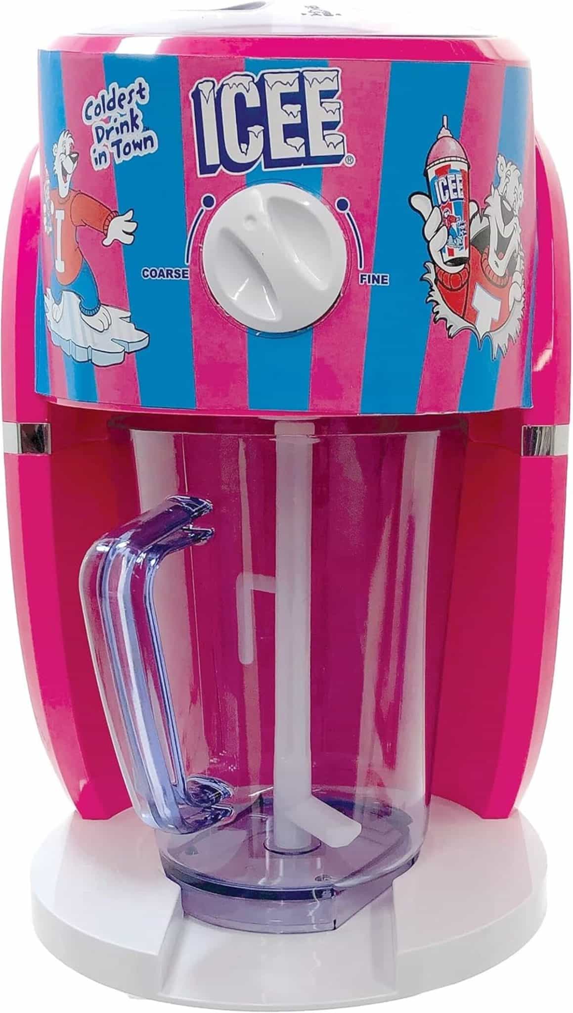 Test : machine à glace pilée iscream ICEE rose avec bonus