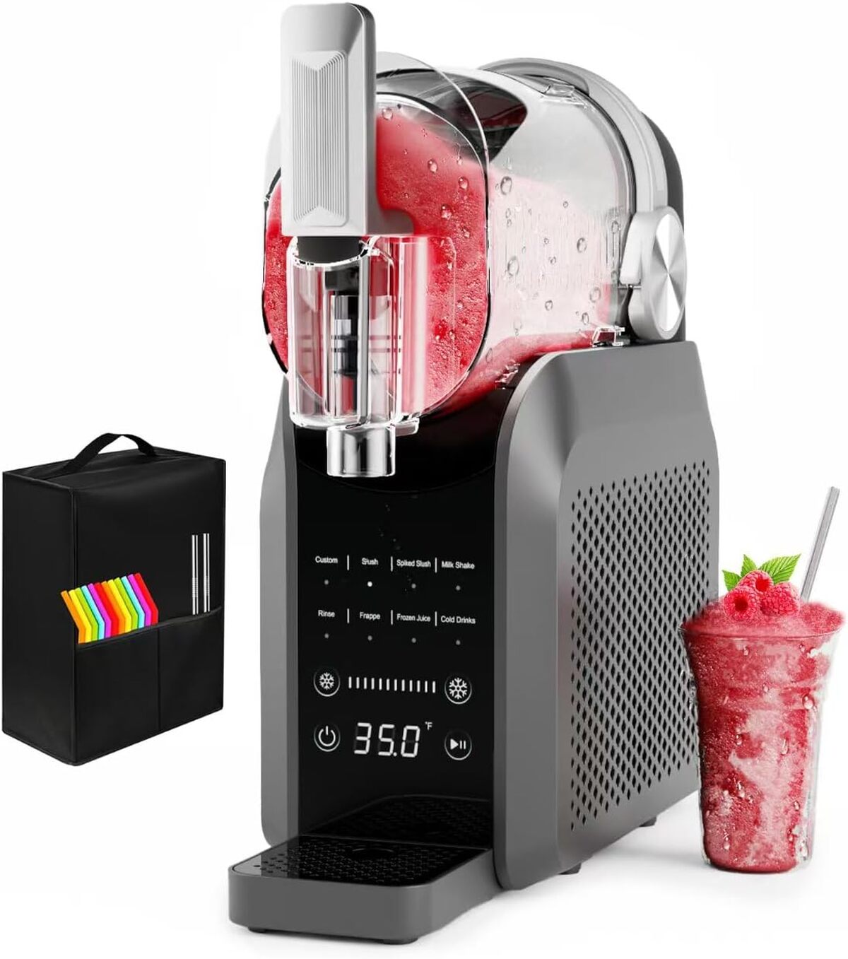 Test machine à slushie professionnelle : 6 programmes sans glace nécessaire