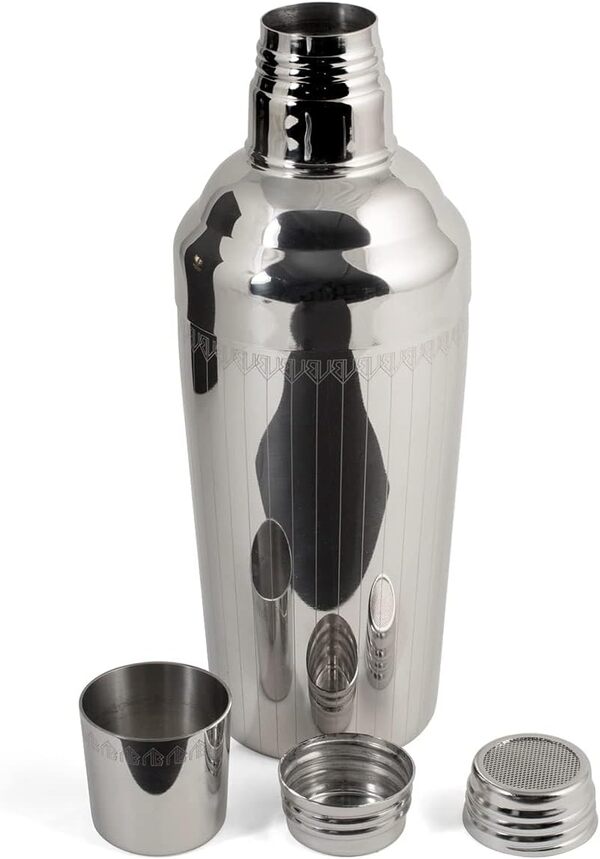 Shaker Bruno Vanzan In Acciaio Inox Con Tappo E Panno Cl70