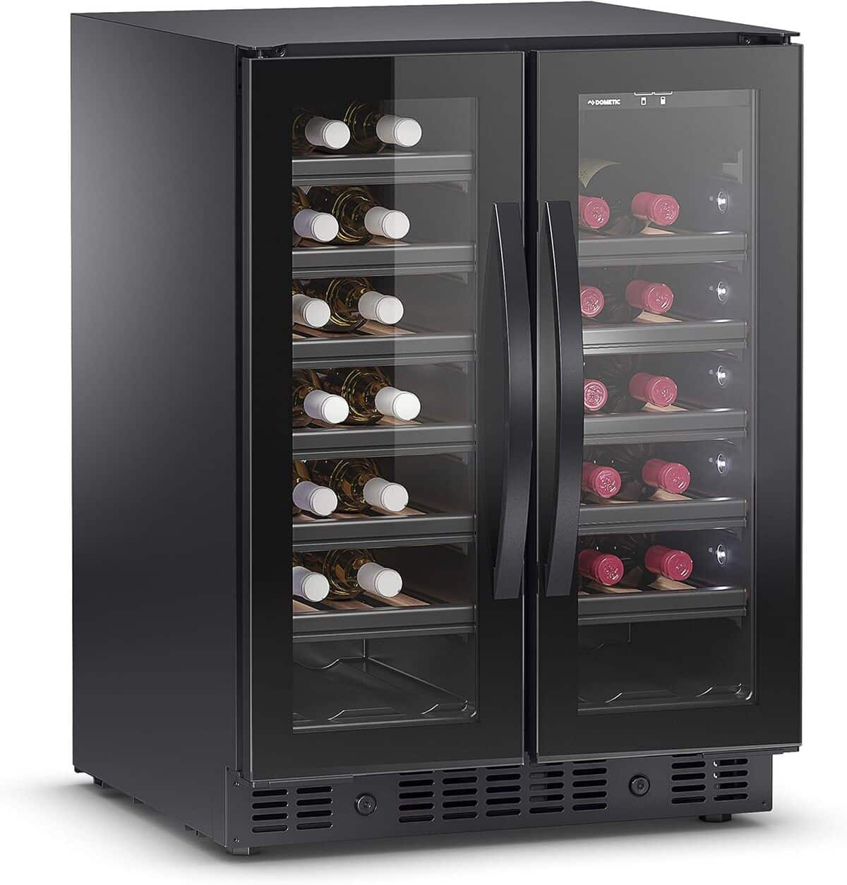 Test de la cave à vin Dometic E40FGD : style et fonction pour 40 bouteilles